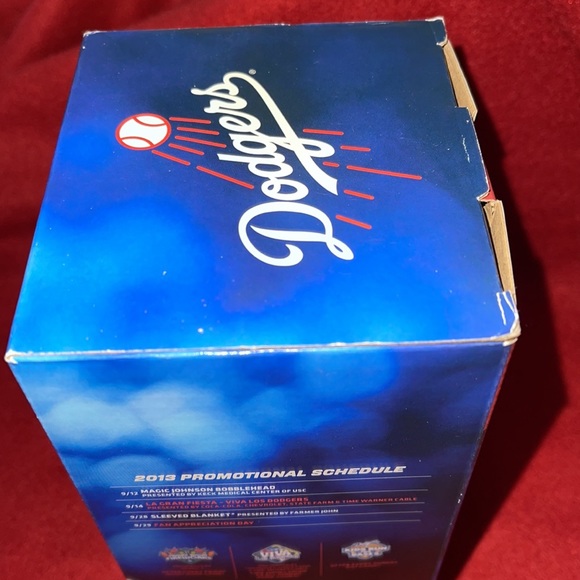 Magic Johnson with Dodger’s jersey on. - Picture 5 of 5